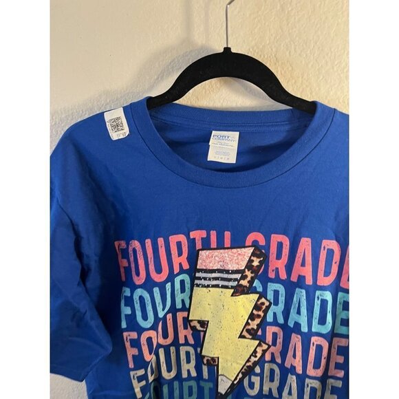 NWT 4th grade teacher-lightening bolt pencil size large - Picture 2 of 3